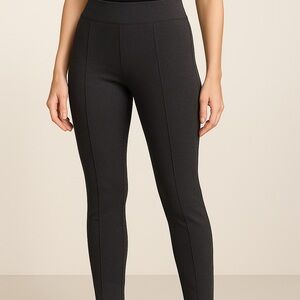 Cabi Ponte Leggings Gray XS | Sleek Stretch High Waist